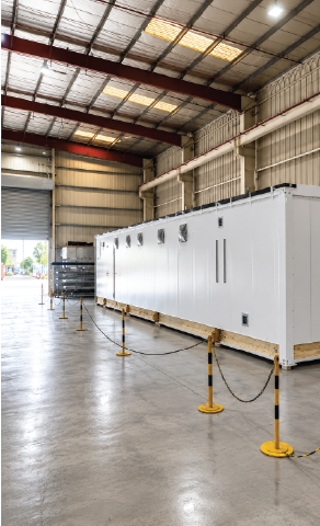 CMS open yard storage facility